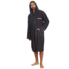 Mens personalised luxury hooded terry towelling dressing gown