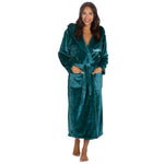 Load image into Gallery viewer, Ladies fleece personalised dressing gown
