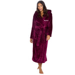 Load image into Gallery viewer, Ladies fleece personalised dressing gown
