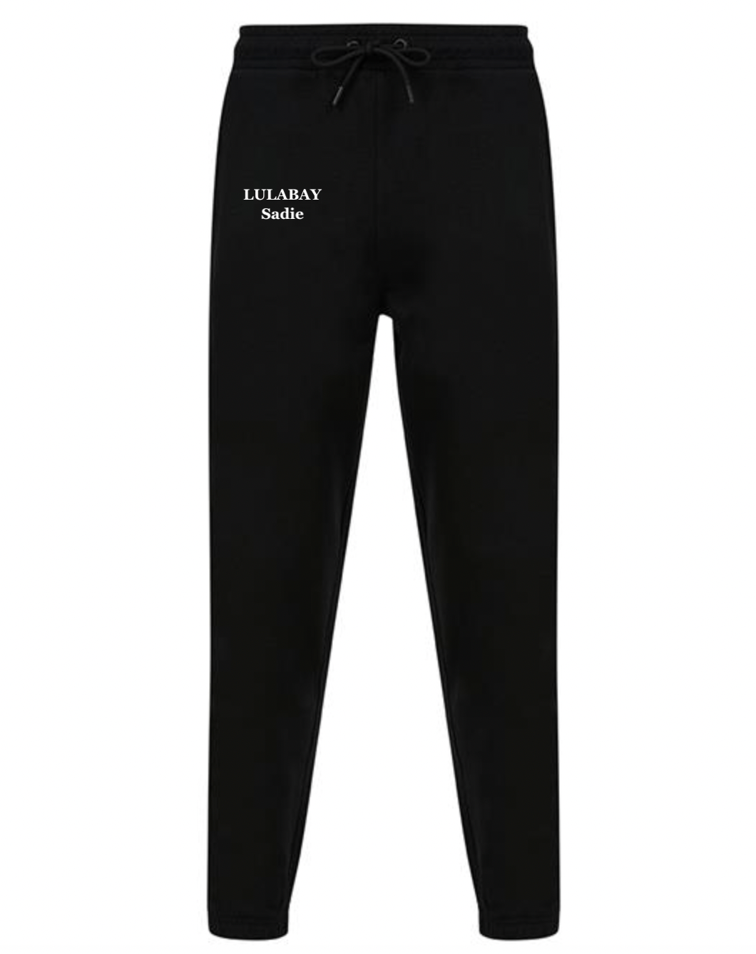 Lulabay ladies sustainable personalised joggers