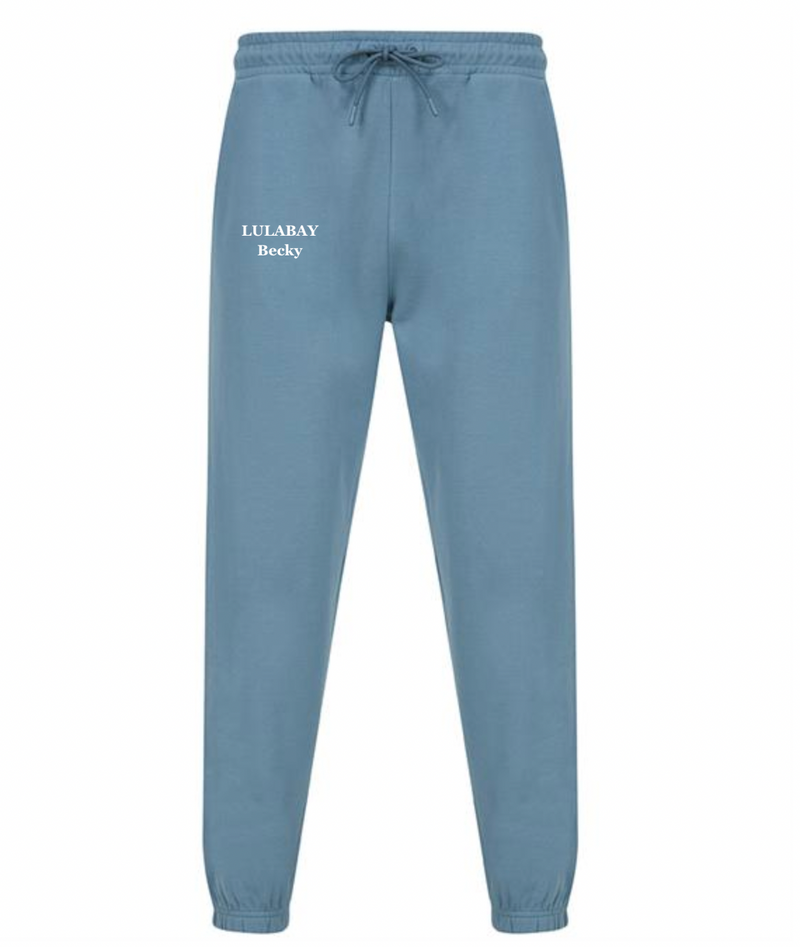 Lulabay ladies sustainable personalised joggers