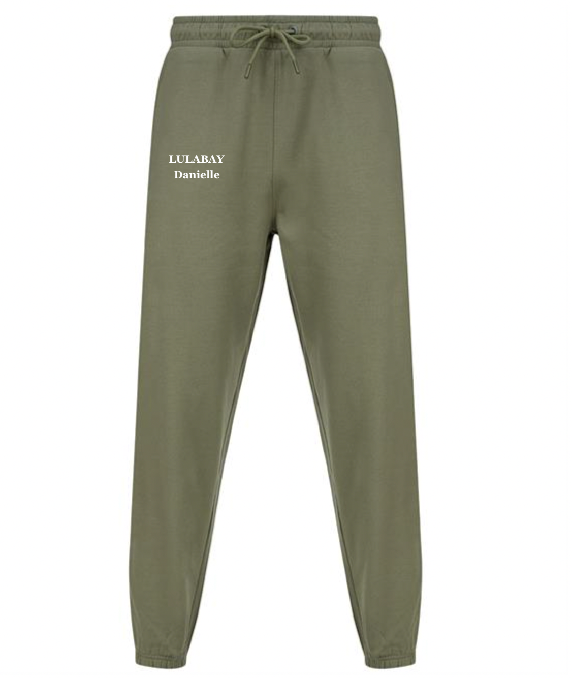 Lulabay ladies sustainable personalised joggers