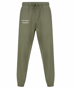 Lulabay ladies sustainable personalised joggers