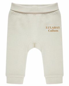 Lulabay baby sustainable personalised joggers