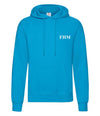 Ladies personalised Initials Over Head Hoody