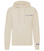 Load image into Gallery viewer, Ladies personalised Roman Numerals Over Head Hoody
