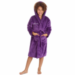 Lulabay girls personalised hooded dressing gown