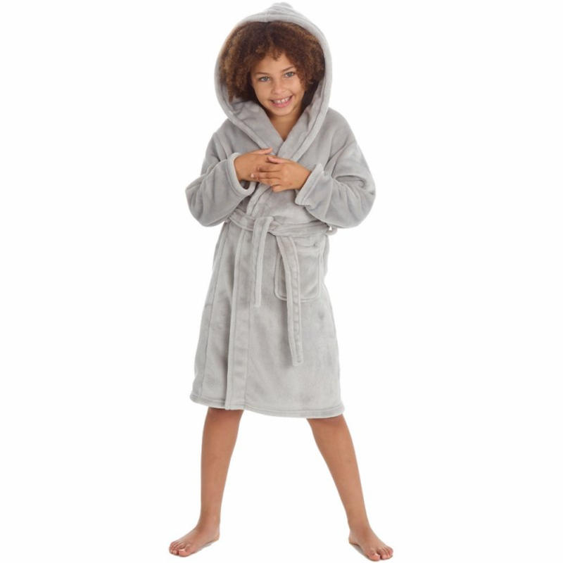 Lulabay girls personalised hooded dressing gown