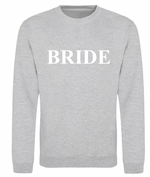 Load image into Gallery viewer, Ladies BRIDE personalised sweatshirt
