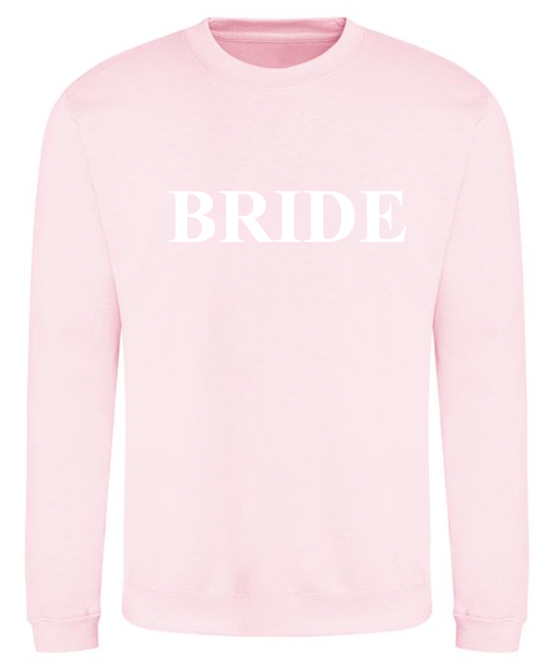 Ladies BRIDE personalised sweatshirt