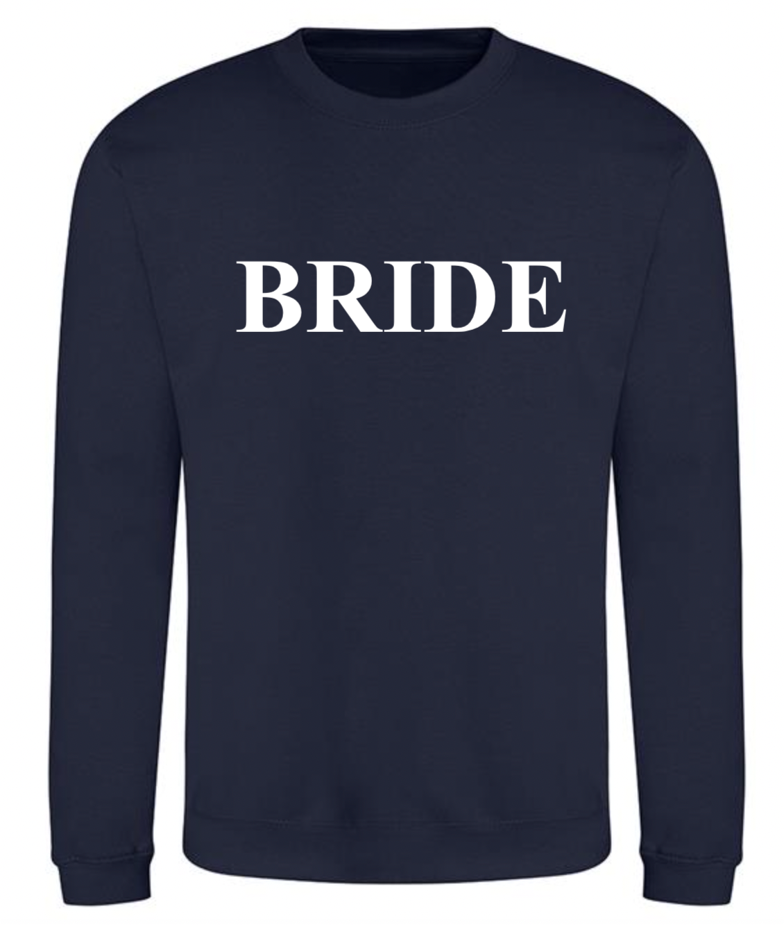 Ladies BRIDE personalised sweatshirt