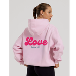 Load image into Gallery viewer, Ladies LOVE slogan printed hoody
