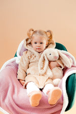 Load image into Gallery viewer, Babies personalised hooded dressing gown
