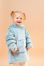 Load image into Gallery viewer, Kids plush personalised borg lined hoody
