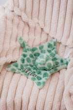 Load image into Gallery viewer, Babies personalised unisex recycled turtle comforter
