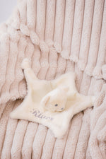 Load image into Gallery viewer, Babies personalised unisex recycled Bear comforter
