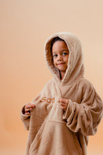 Load image into Gallery viewer, Kids plush personalised oversized hoody
