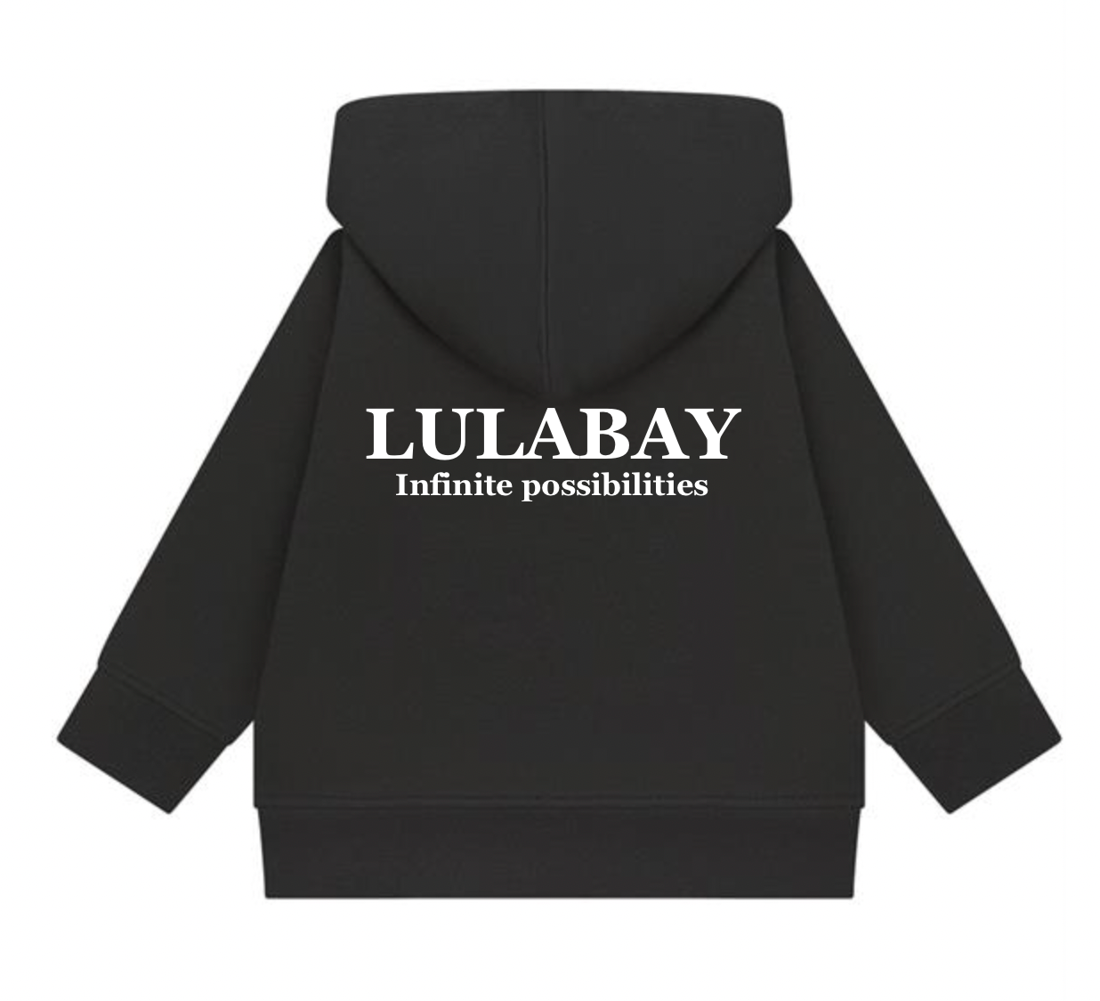 Lulabay baby sustainable personalised hoody