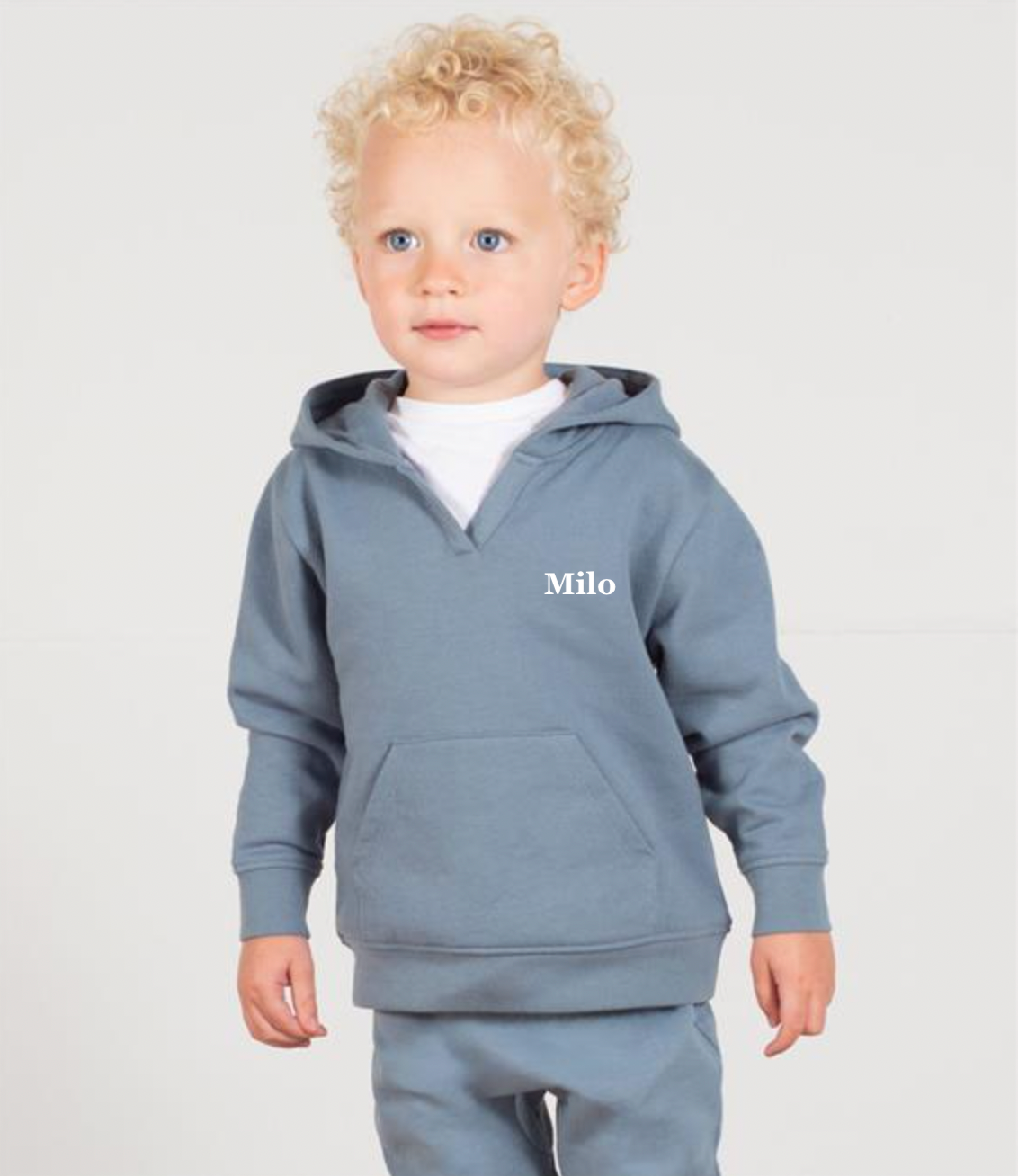 Lulabay baby sustainable personalised hoody