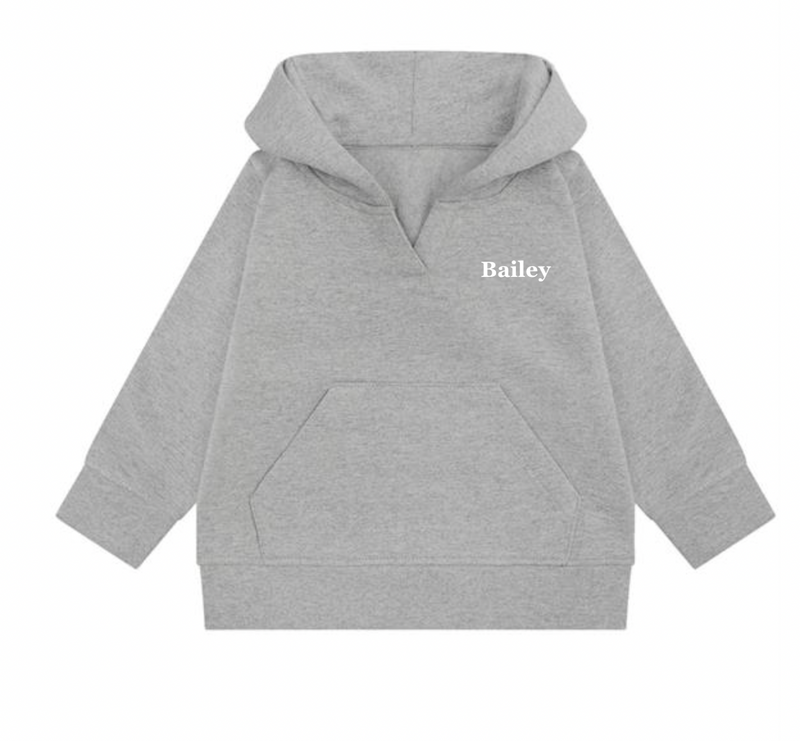 Lulabay kids sustainable personalised hoody