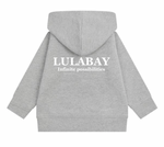 Load image into Gallery viewer, Lulabay baby sustainable personalised hoody
