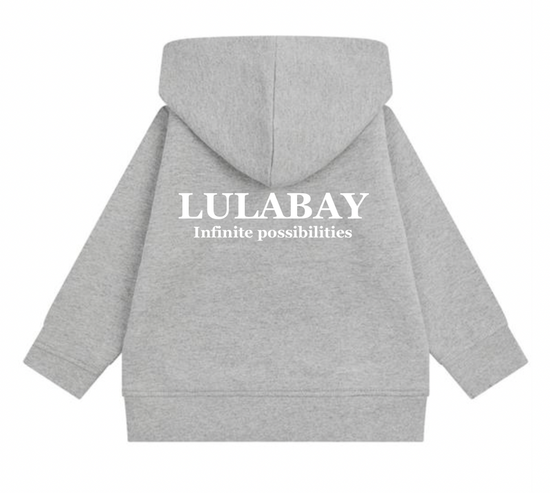 Lulabay kids sustainable personalised hoody