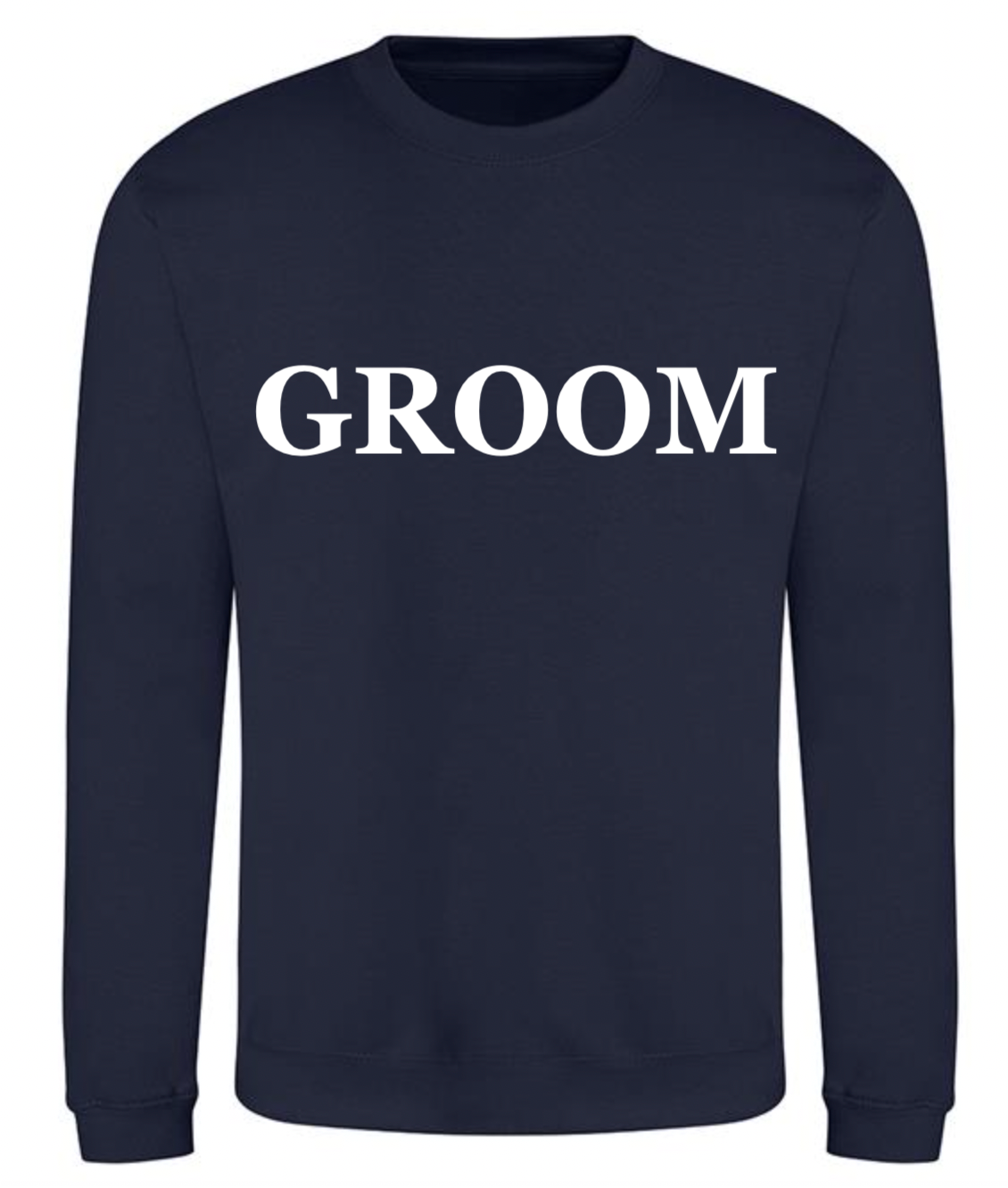 Mens GROOM personalised sweatshirt