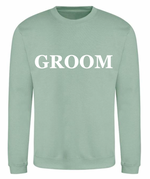 Load image into Gallery viewer, Mens GROOM personalised sweatshirt
