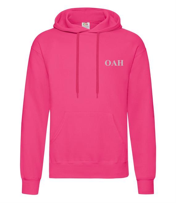 Ladies personalised Initials Over Head Hoody