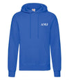 Ladies personalised Initials Over Head Hoody