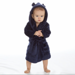 Load image into Gallery viewer, Babies personalised hooded dressing gown
