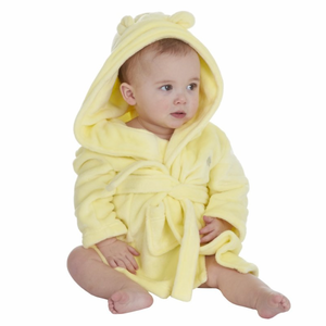 Babies personalised hooded dressing gown