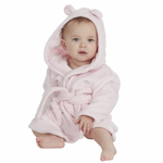 Load image into Gallery viewer, Babies personalised hooded dressing gown
