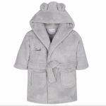 Load image into Gallery viewer, Babies personalised hooded dressing gown
