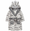 Babies personalised Zebra hooded dressing gown