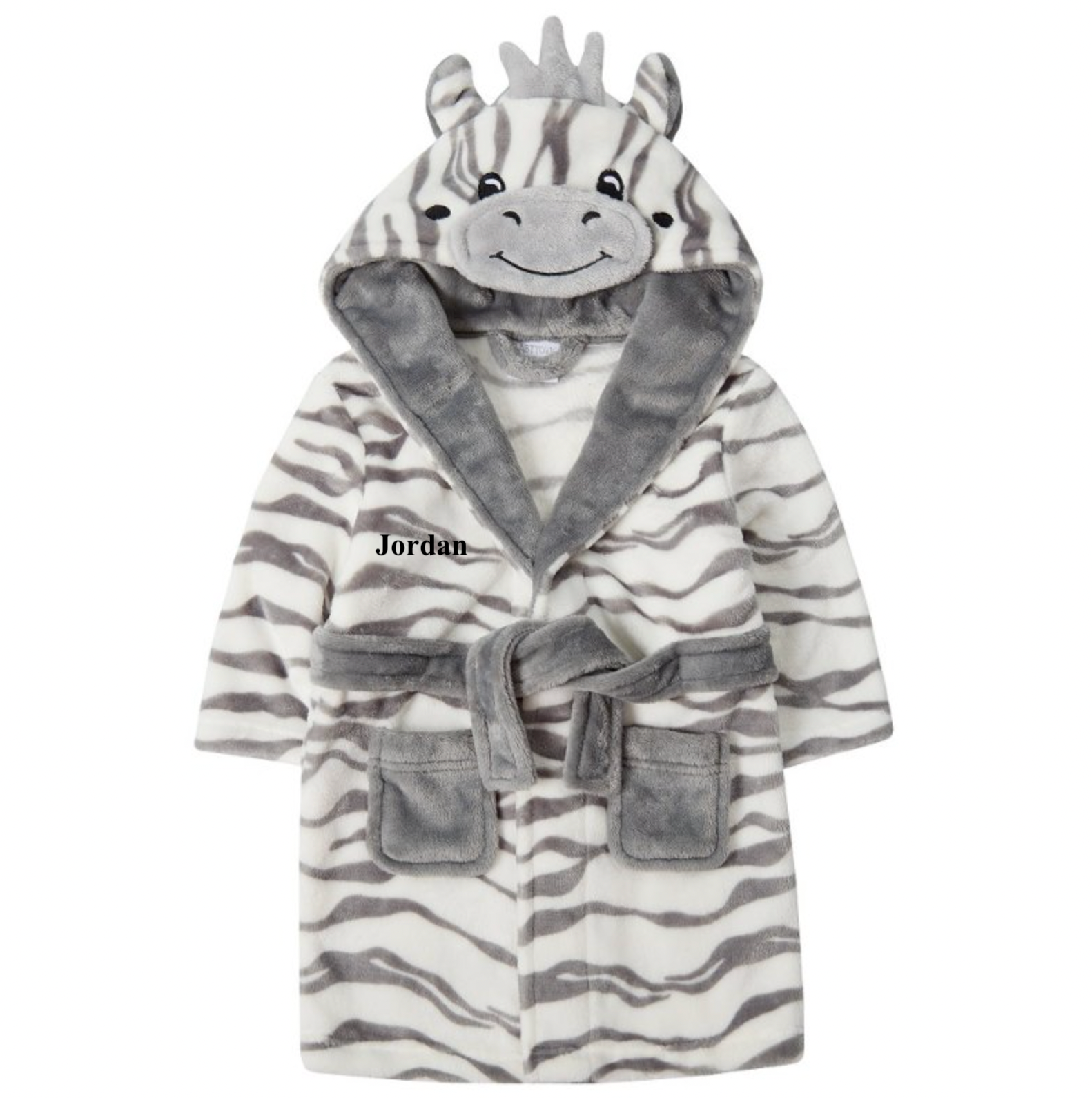 Giraffe hooded dressing online gown