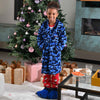 Lulabay boys personalised Camo print hooded dressing gown