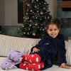 Lulabay girls personalised hooded dressing gown