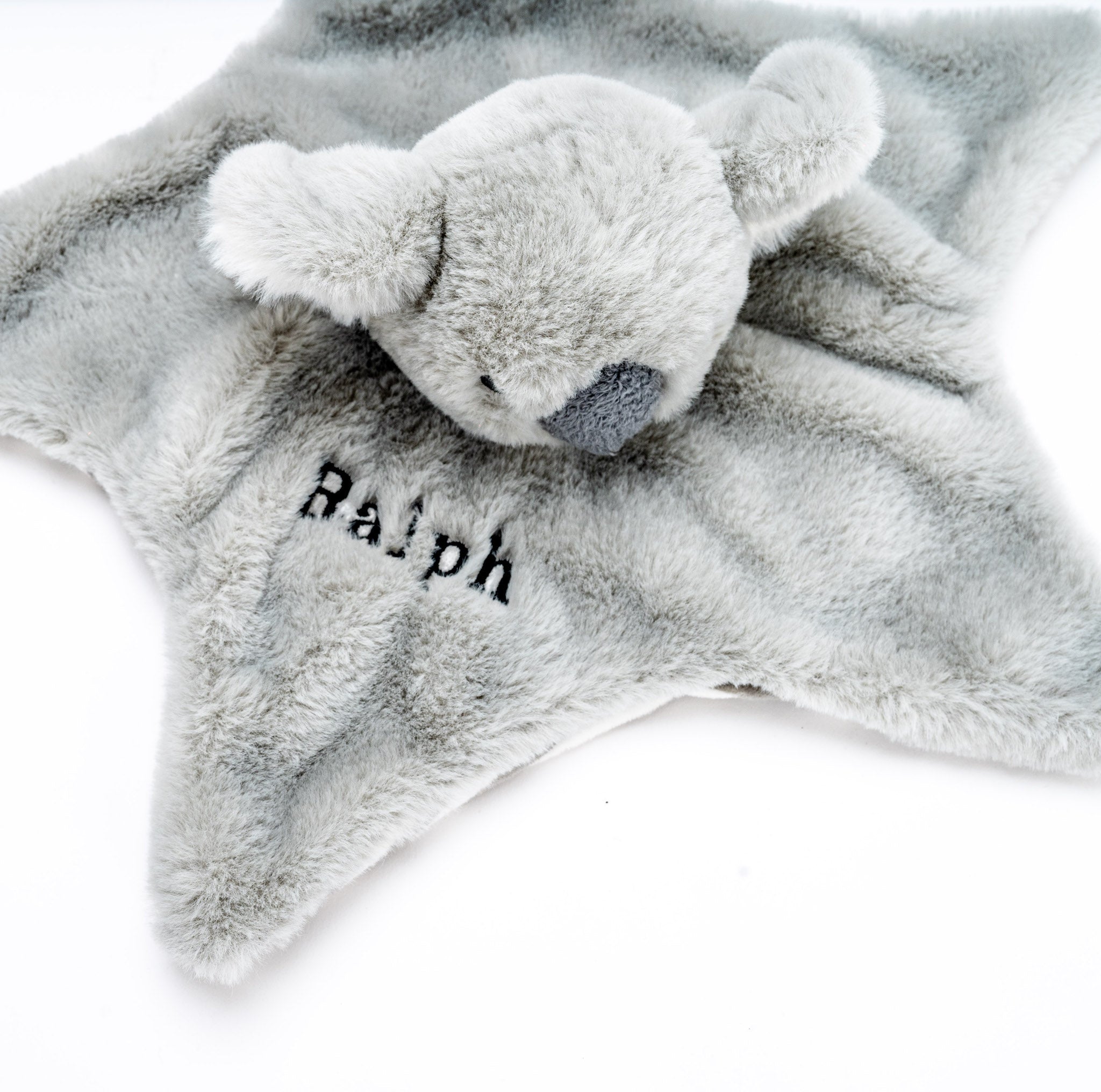 Babies personalised unisex recycled Koala comforter