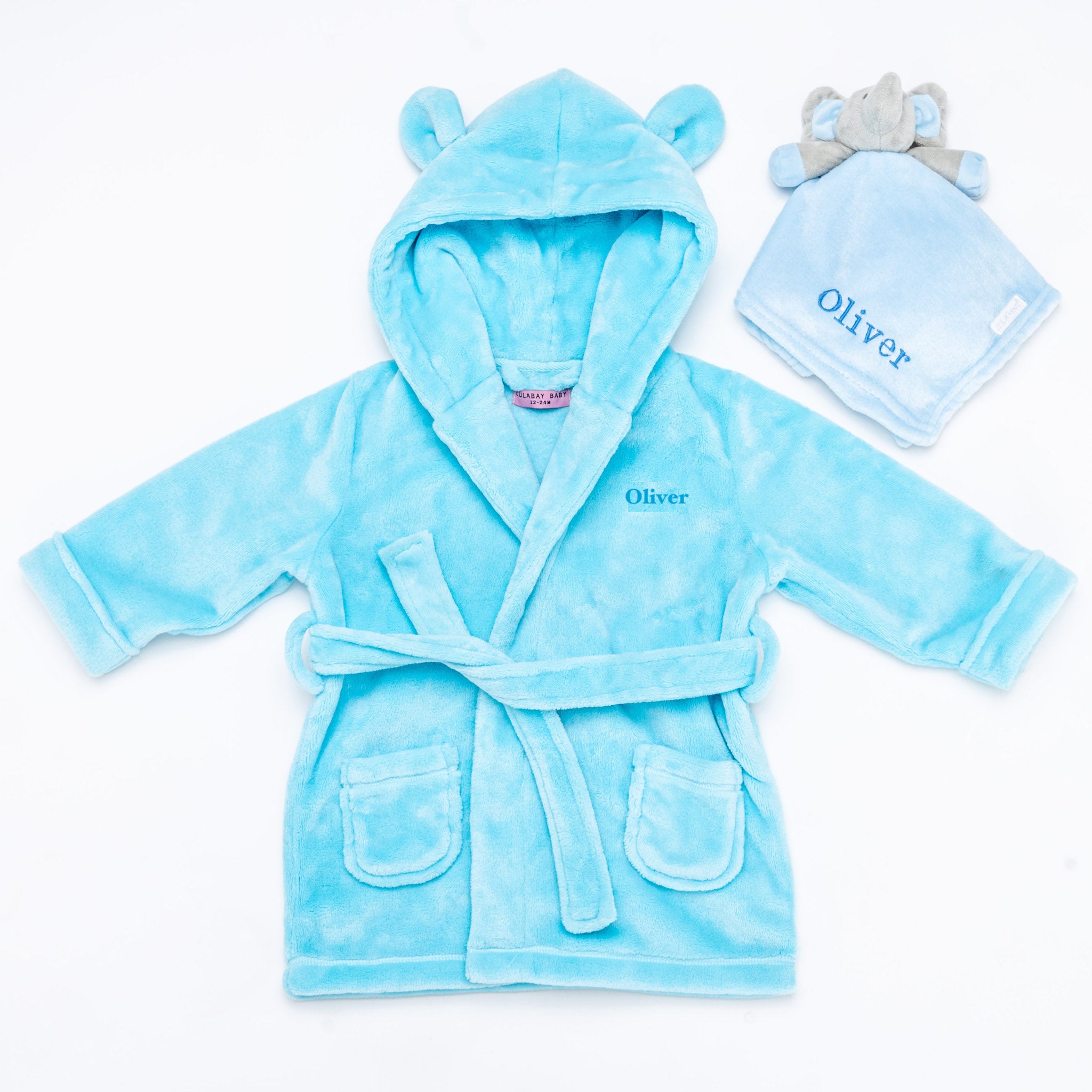 Elephant dressing gown baby best sale