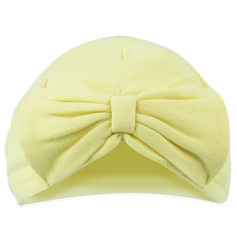 Babies turban hat with bow