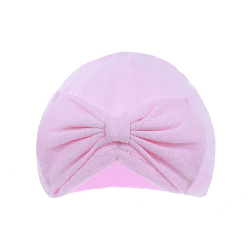 Babies turban hat with bow