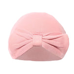 Load image into Gallery viewer, Babies turban hat with bow
