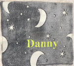 Load image into Gallery viewer, Unisex Kids personalised stars glow in the dark blanket throw
