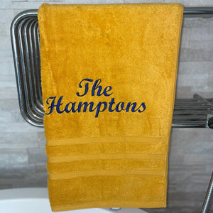 Personalised Zero Twist Towels