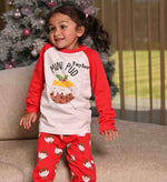 Load image into Gallery viewer, Kids unisex personalised family christmas MINI PUD pyjamas
