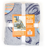 Load image into Gallery viewer, Unisex Kids personalised space glow in the dark blanket throw
