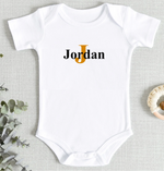 Load image into Gallery viewer, Babies unisex personalised baby bodysuit
