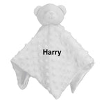 Load image into Gallery viewer, Babies personalised teddy bear comforter
