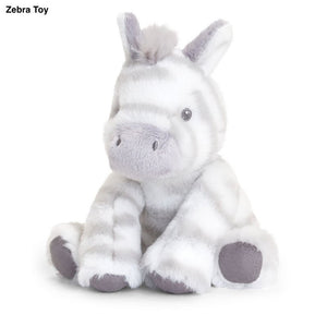 Keel Toys Zebra 100% Recycled Cuddly Toy